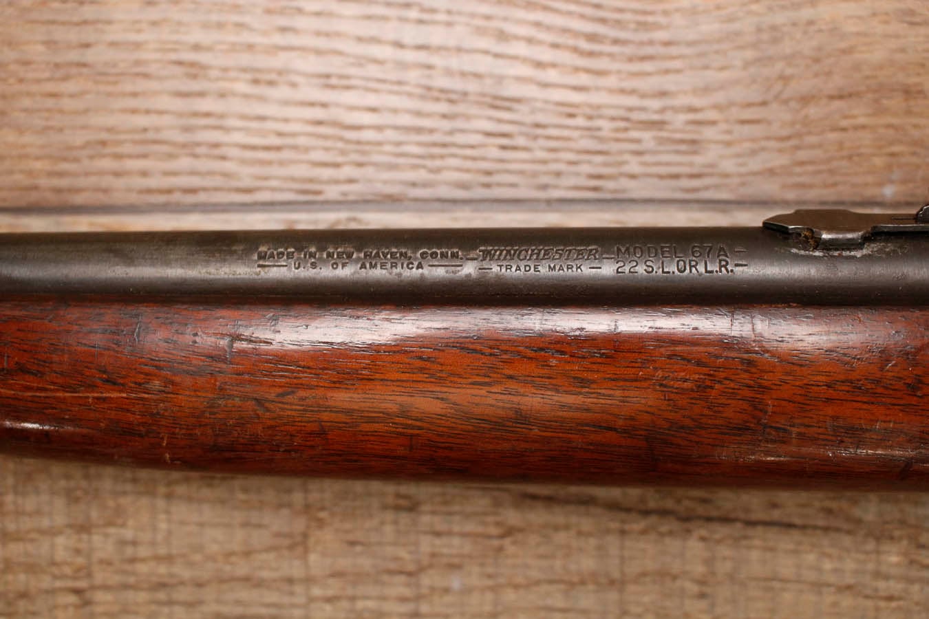 WINCHESTER FIREARMS 67A 22 S,L,LR Police Trade-In Rifle