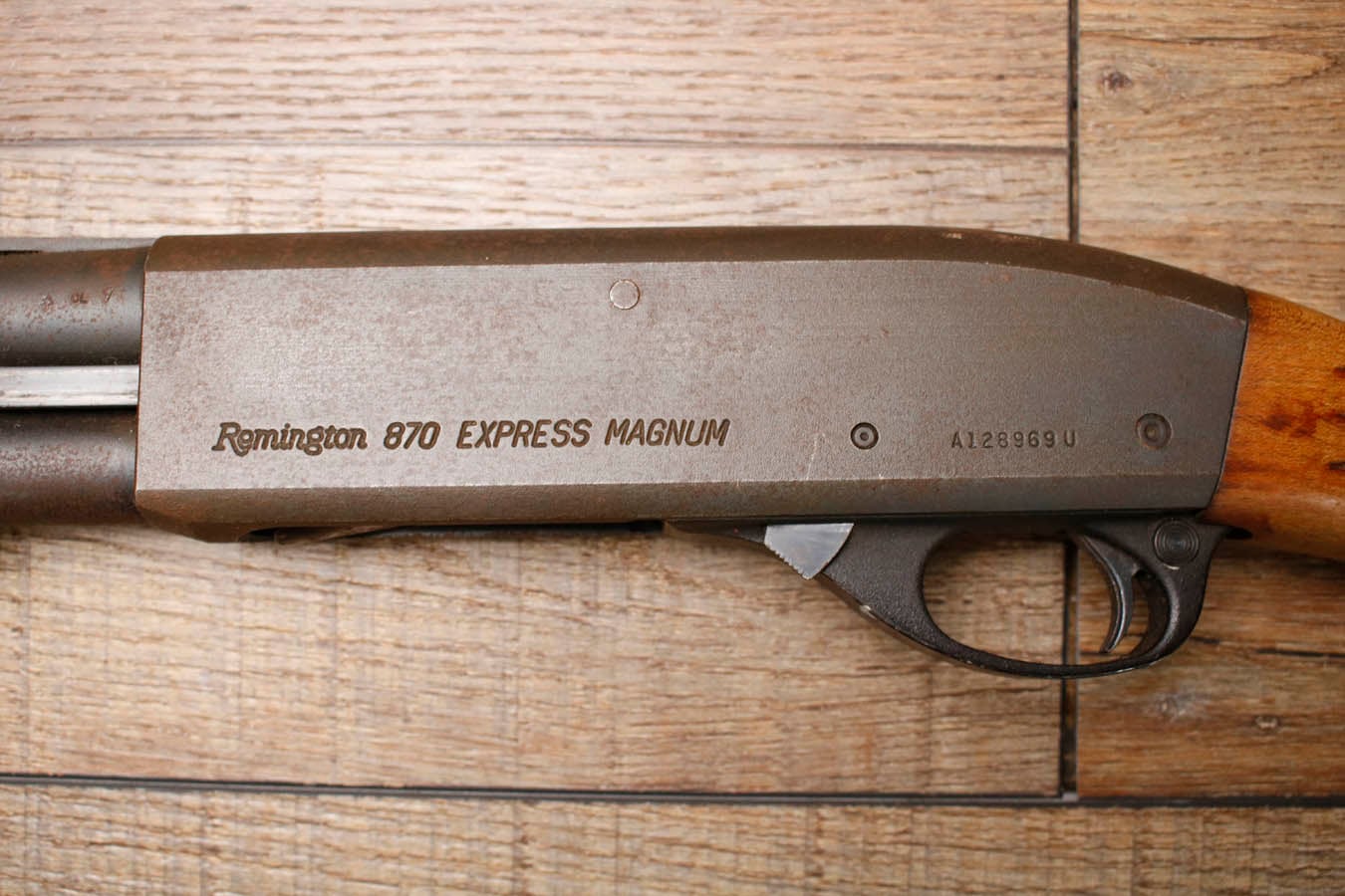 REMINGTON 870 Express Magnum 12GA/20GA Police Trade-In Shotgun with Extra Barrel