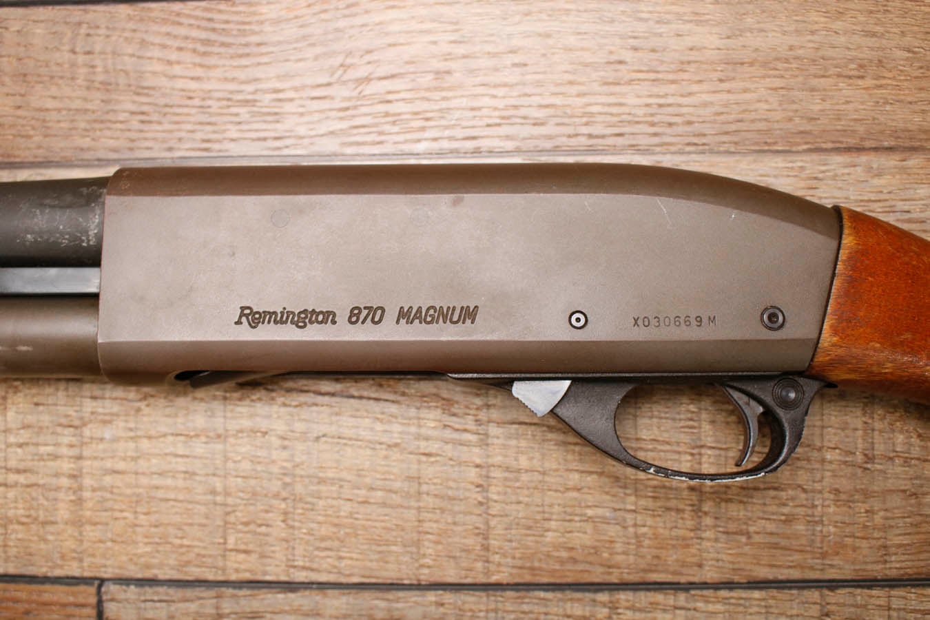 REMINGTON 870 Magnum 12GA Police Trade-In Shotgun with Rifle Sights