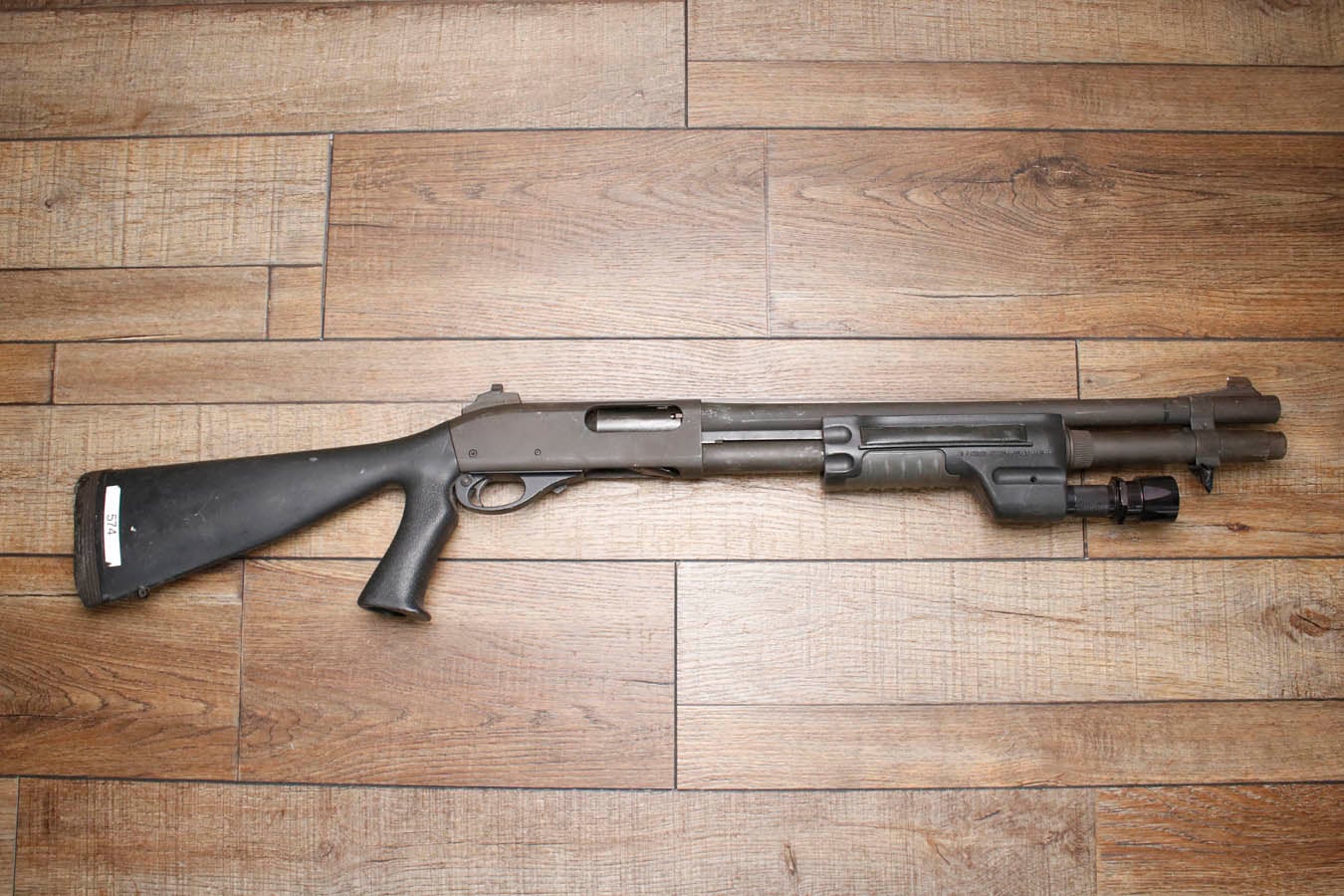 REMINGTON 870 Police Magnum 12GA Police Trade-In Shotgun with Sure Fire Flashlight