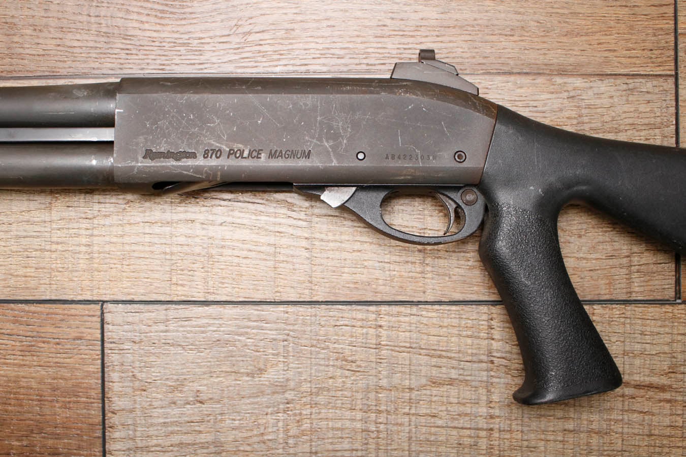 REMINGTON 870 Police Magnum 12GA Police Trade-In Shotgun with Sure Fire Flashlight