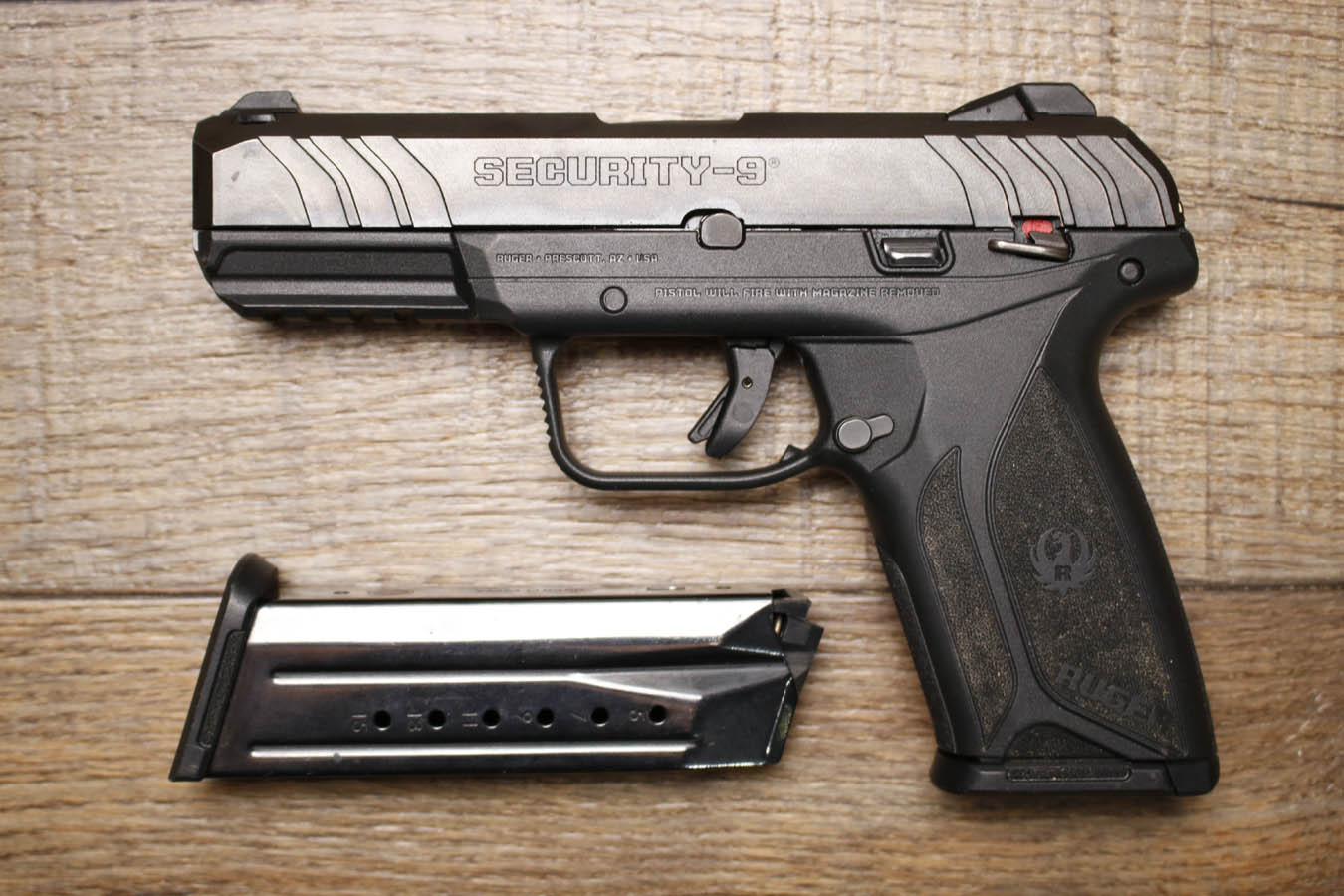 RUGER Security-9 9mm Police Trade-In Pistol
