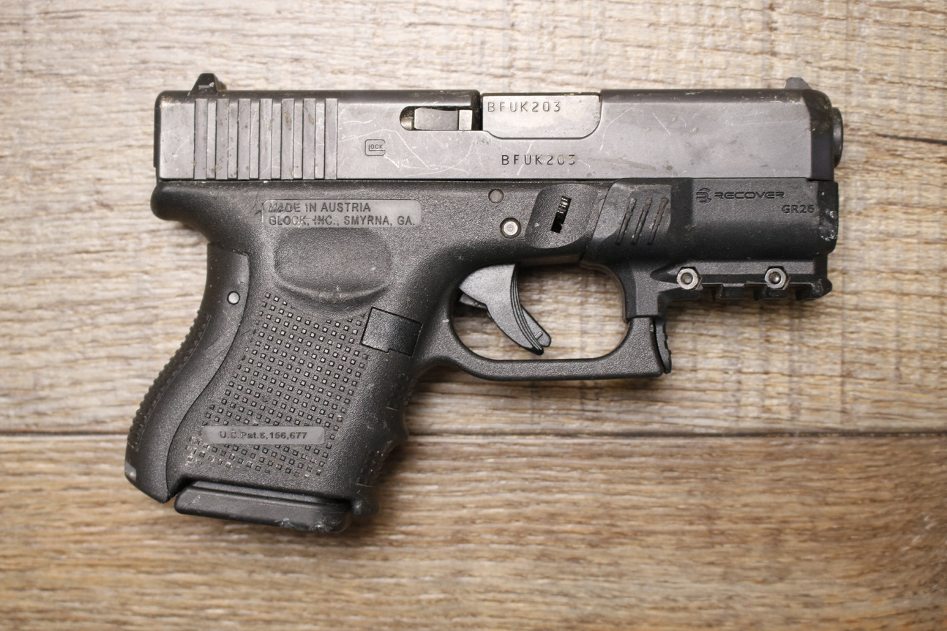GLOCK 26 Gen 4 9mm Police Trade-In Pistol 