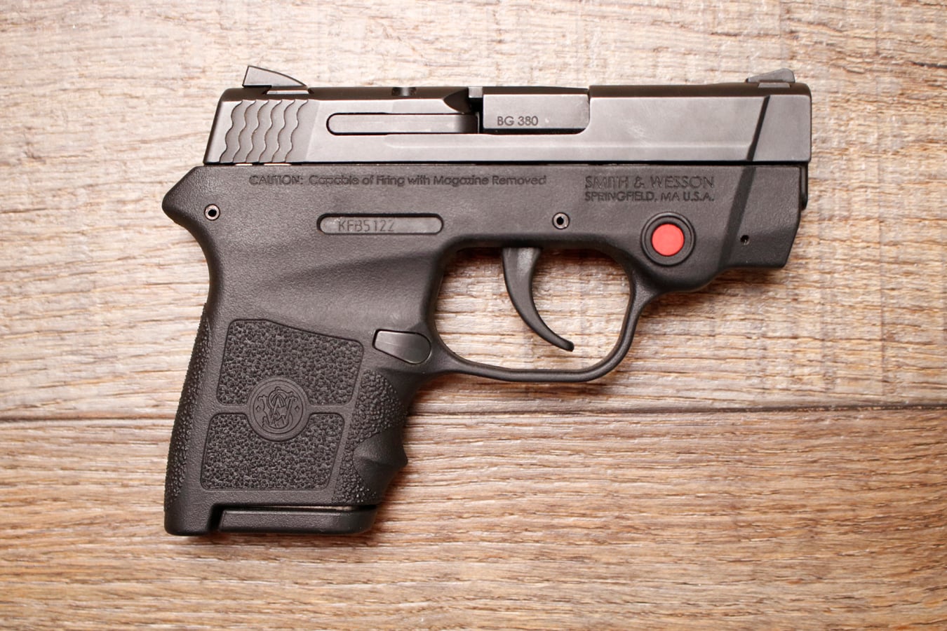 SMITH AND WESSON M&P Bodyguard 380 ACP Police Trade-In Pistol with Laser