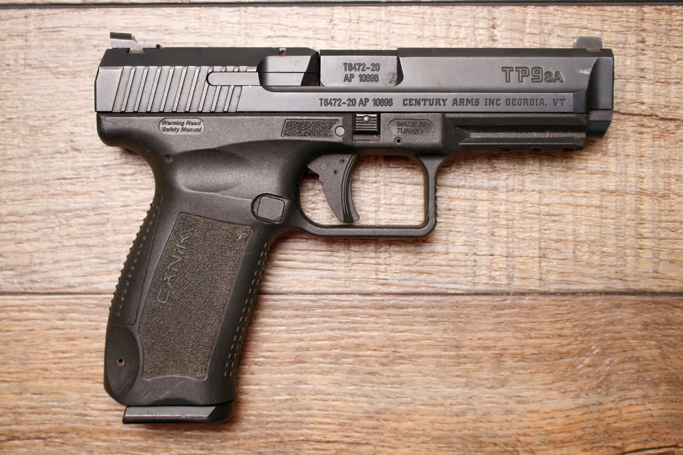 CANIK TP9SA MOD 2 9mm Police Trade-In Pistol