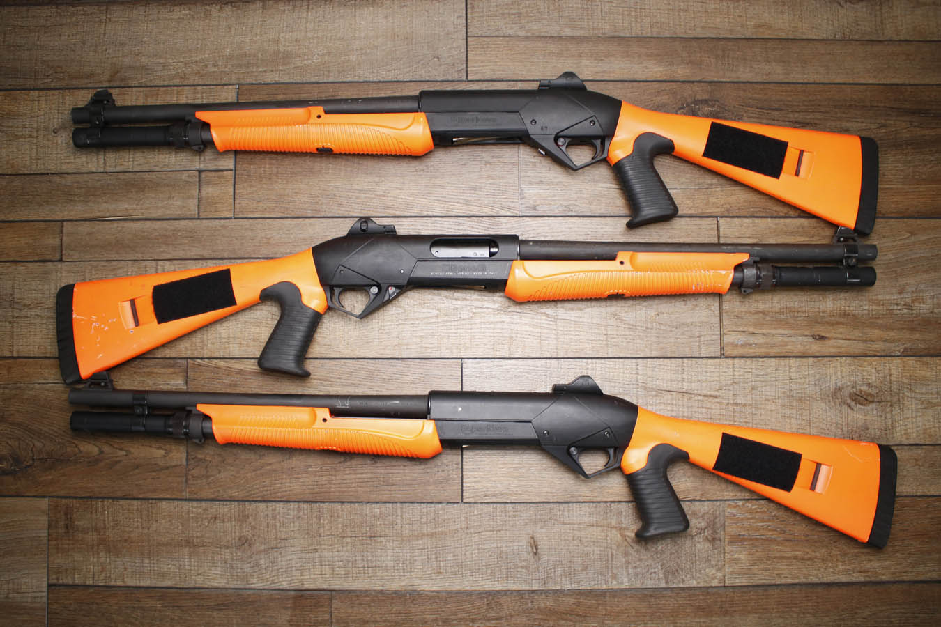 BENELLI SuperNova Tactical 12 Gauge Police Trade-In Shotguns with Ghost Ring Sights and Extended Mag Tube