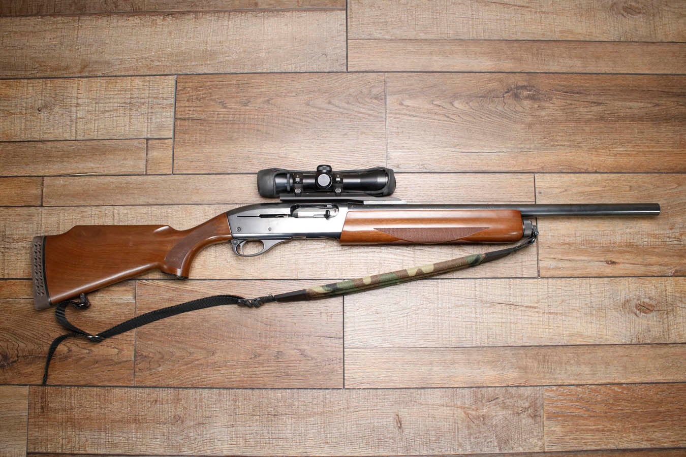 REMINGTON 11-87 12 GA Police Trade-In Semi-Auto Shotgun with Scope