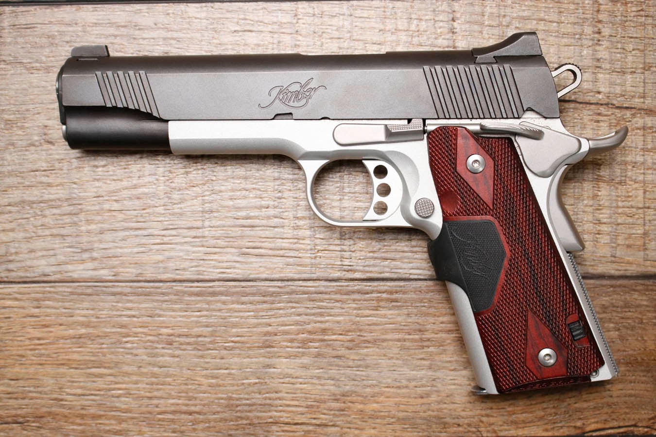 KIMBER Custom Crimson Carry II 45 ACP Police Trade-In Pistol with Crimson Trace Grip Laser