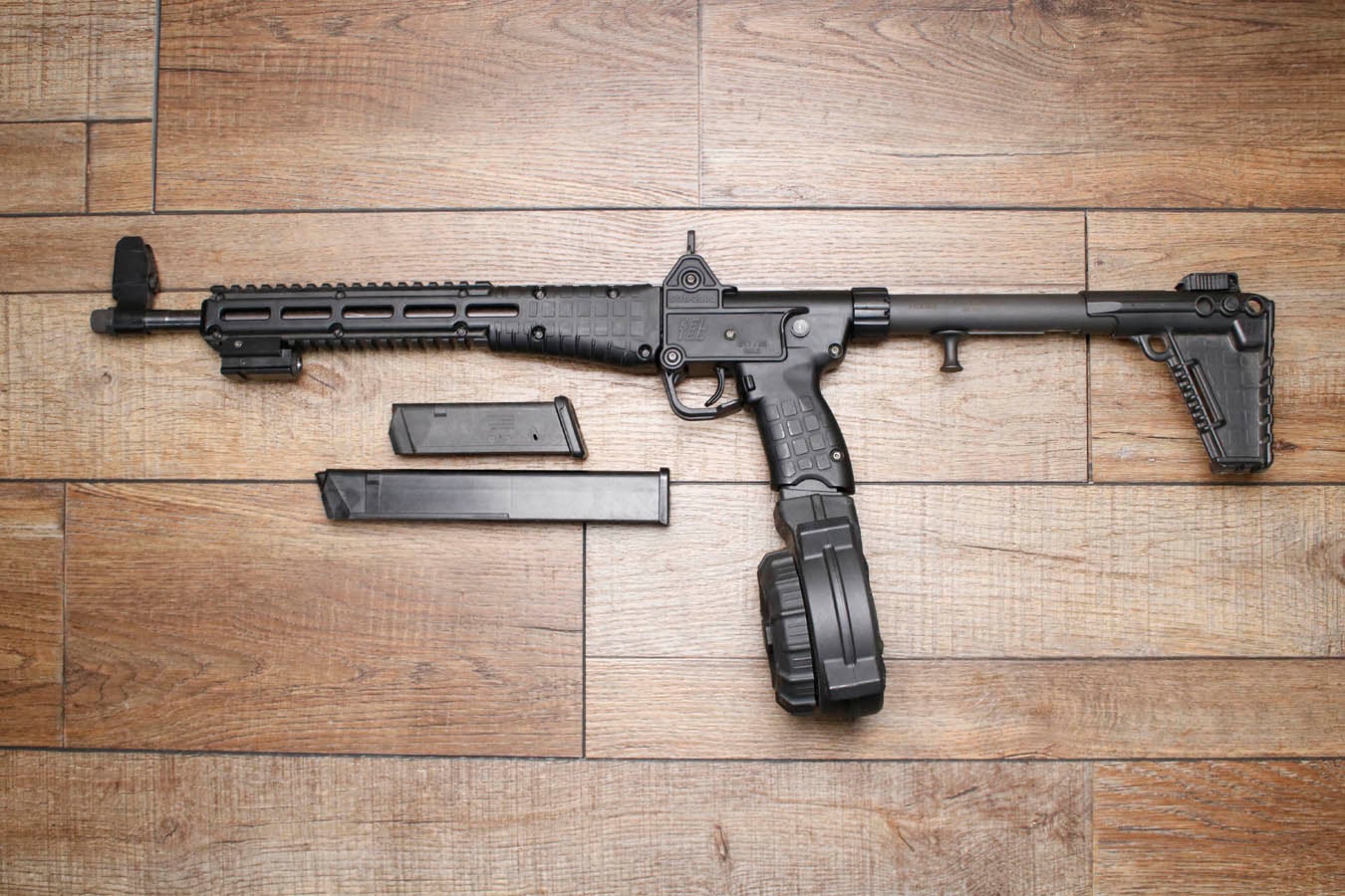 KELTEC SUB2000 9mm Police Trade-In Carbine with Drum Magazine