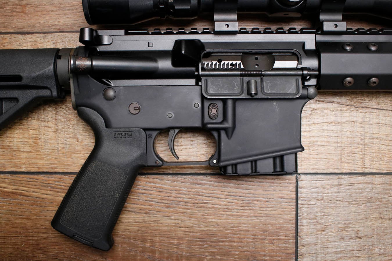 ANDERSON MANUFACTURING AM-15 450 Bushmaster Police Trade-In Rifle with Scope