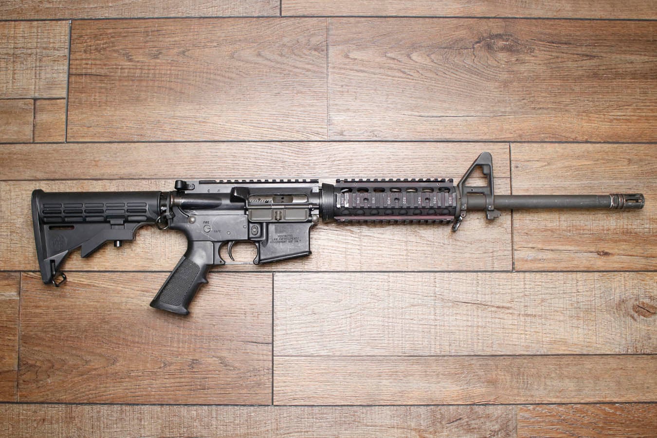 BUSHMASTER XM15-E2S 5.56mm Police Trade-In Rifle with Law Enforcement Restriction Rollmark (No Magazine)