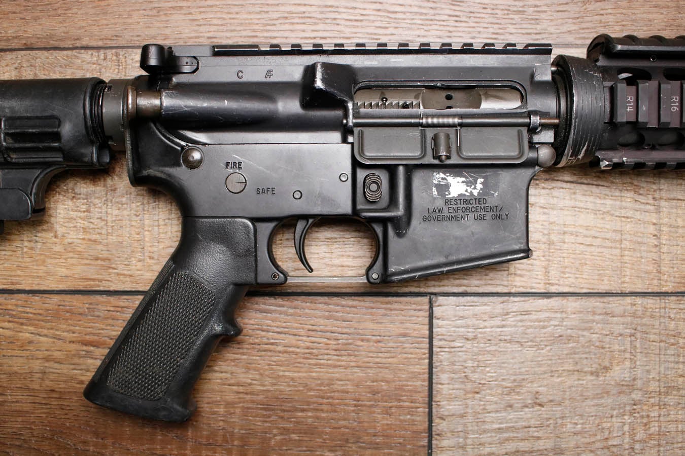 BUSHMASTER XM15-E2S 5.56mm Police Trade-In Rifle with Law Enforcement Restriction Rollmark