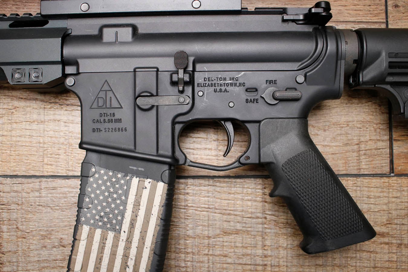 DEL-TON DTI-15 5.56mm Police Trade-In Rifle with Scope