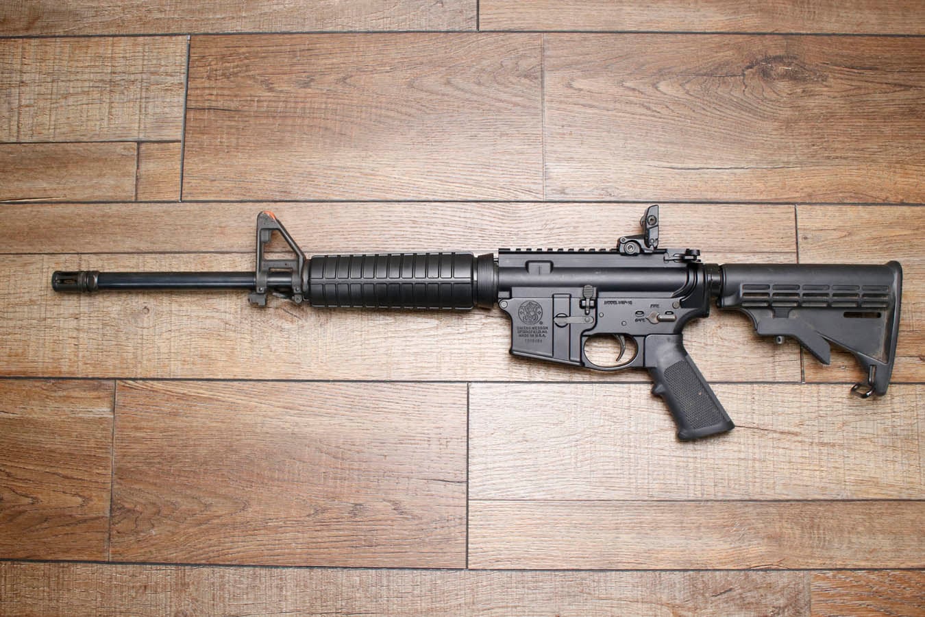 SMITH AND WESSON M&P-15 5.56mm Police Trade-In Rifle (No Magazine)