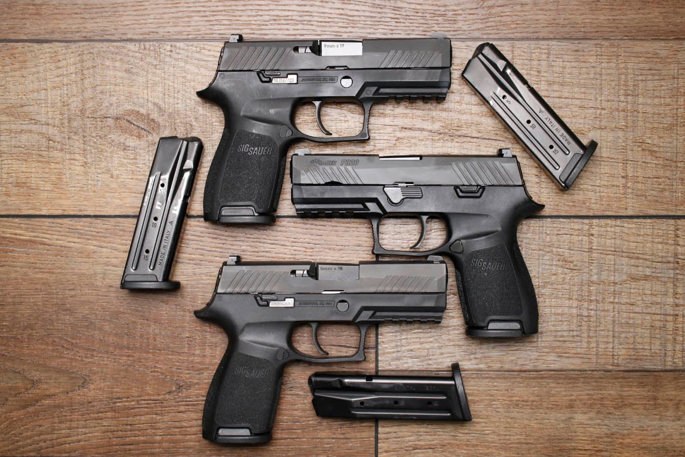 Sig Sauer P320 Compact 9mm Police Trade-In Pistol (Very Good Condition) with Night Sights