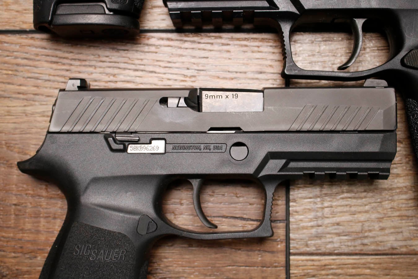 Sig Sauer P320 Compact 9mm Police Trade-In Pistol (Very Good Condition) with Night Sights