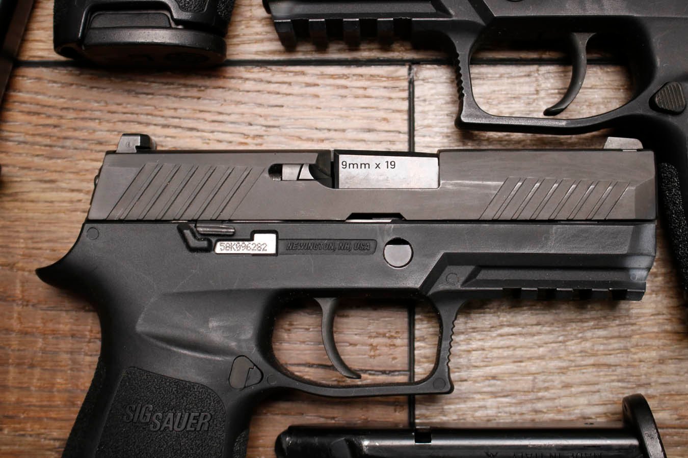 SIG SAUER P320 Compact 9mm Police Trade-In Pistols with Night Sights (Good Condition)