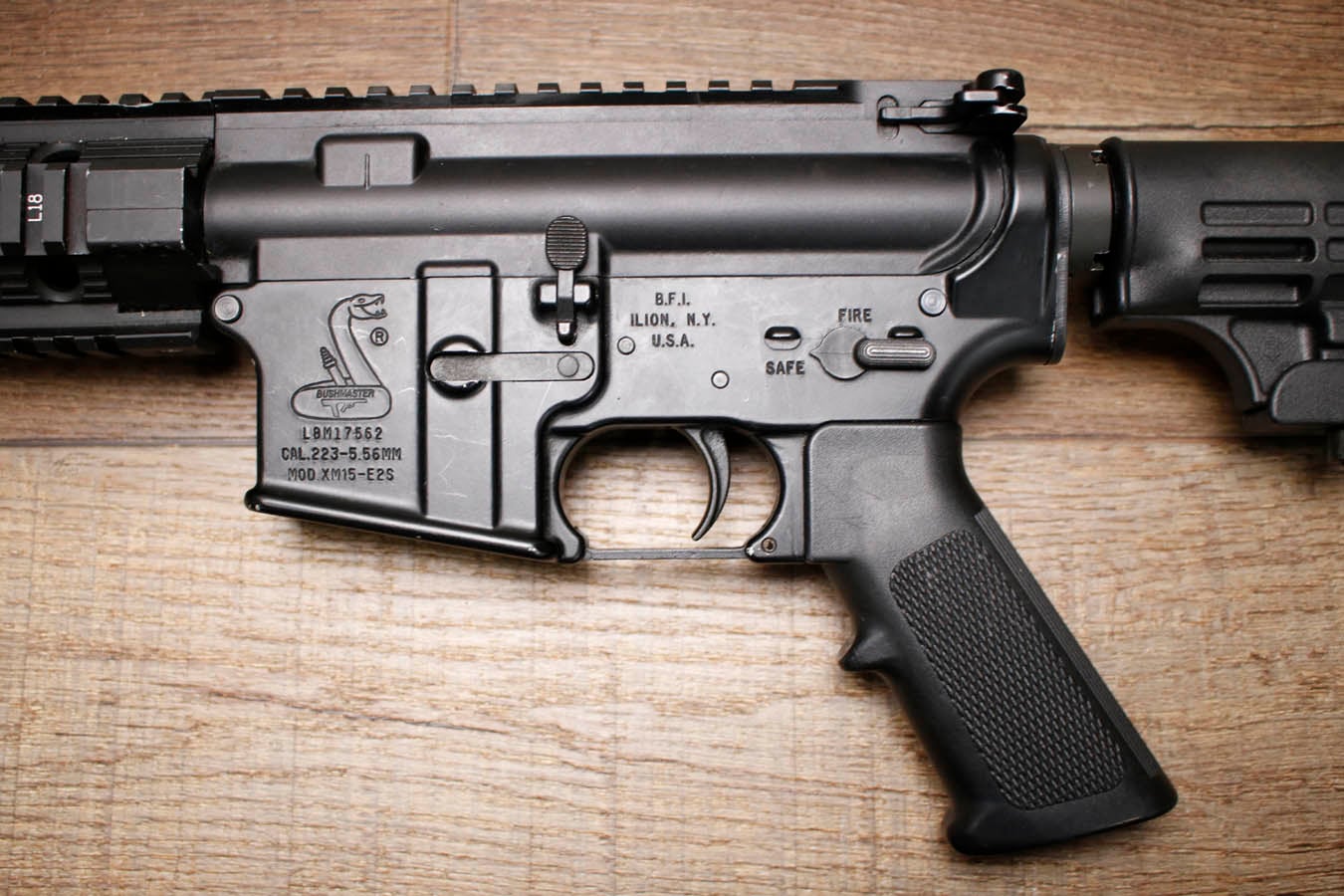 BUSHMASTER XM15-E2S NFA 223/5.56 Rem Police Trade-In Short Barrel Rifle (No Magazine)