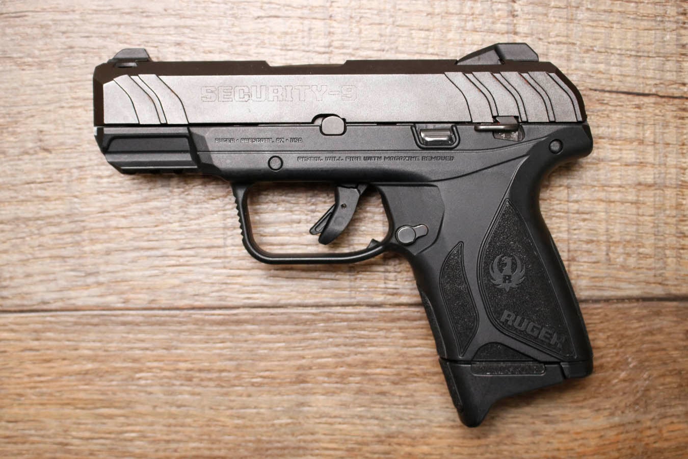 RUGER Security-9 Compact 9mm Police Trade-In Pistol 