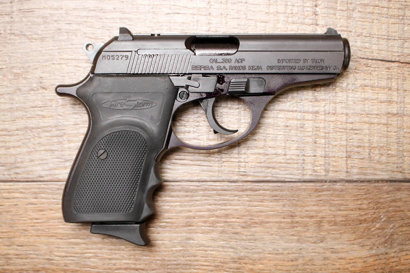 BERSA Firestorm 380 ACP Police Trade-In Pistol with Holster