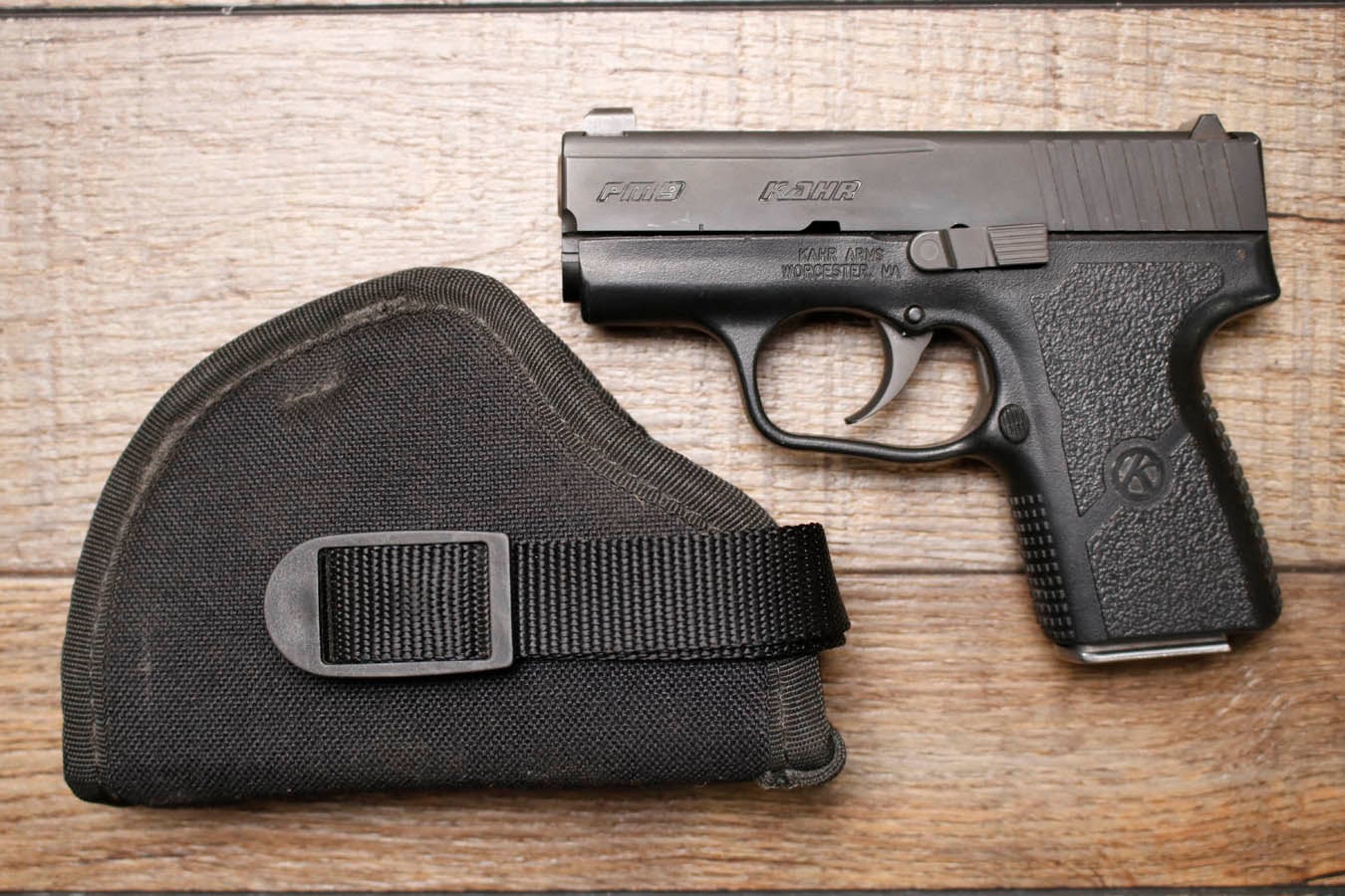 KAHR PM9 9mm Police Trade-In Pistol with Holster
