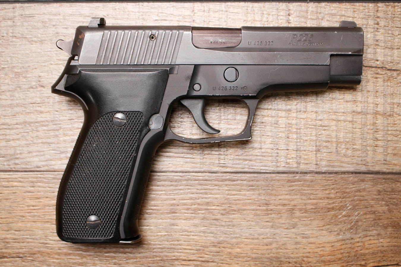 SIG SAUER P226 9mm DA/SA Police Trade-In Pistol (Made in West Germany)