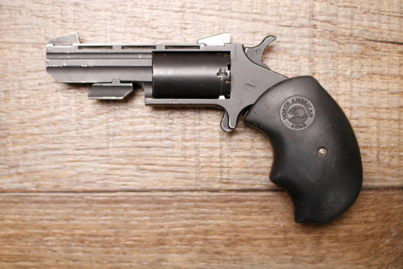 NORTH AMERICAN ARMS 22 WMR Police Trade-In Mini Revolver