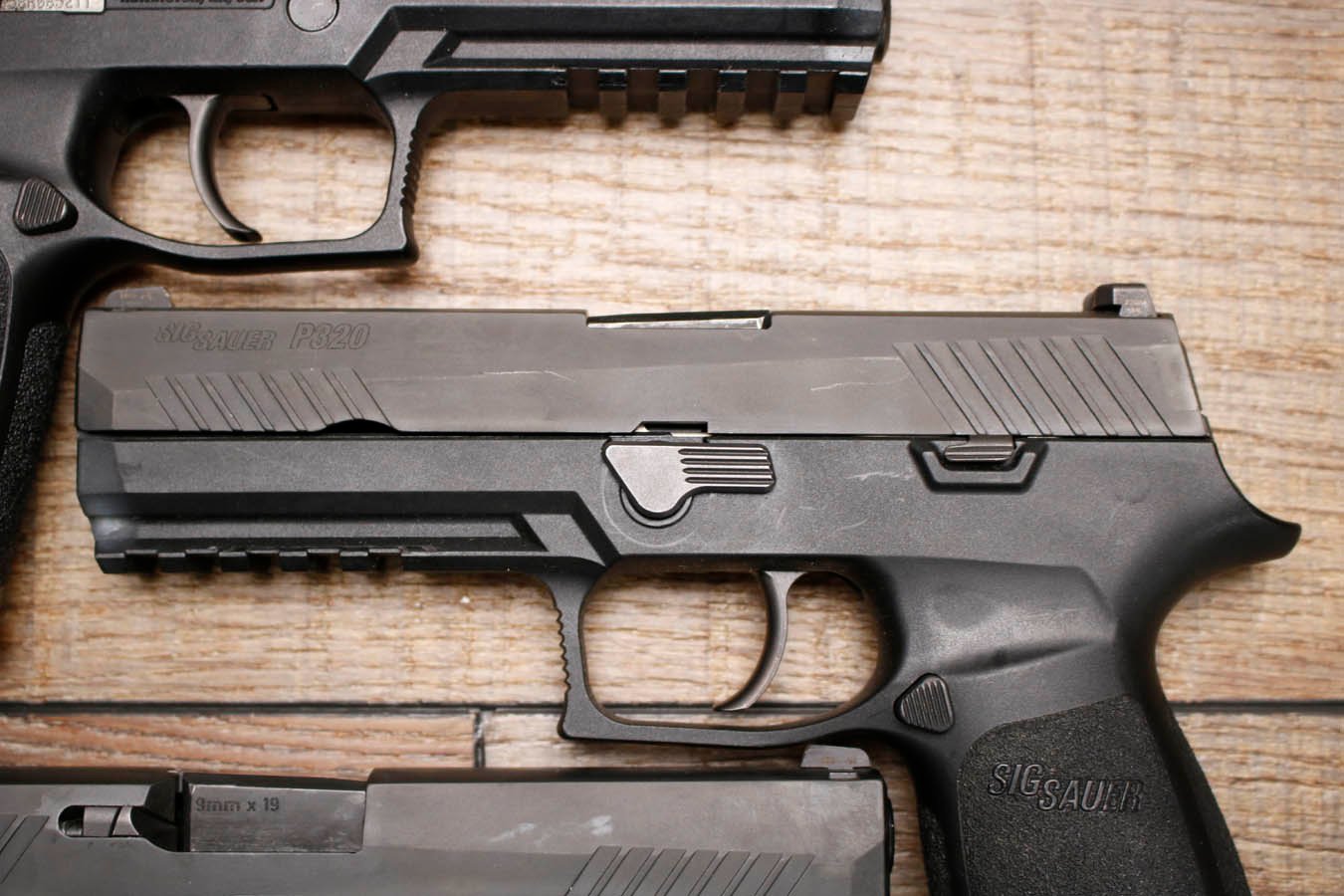 SIG SAUER P320 Full-Size 9mm Police Trade-in Pistols with Night Sights (Good Condition)