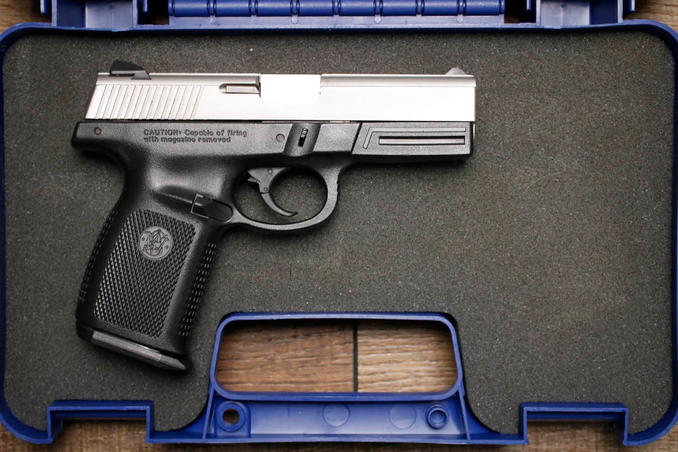 SMITH AND WESSON SW40VE 40 S&W Police Trade-In Pistol with Two Magazines and Original Box