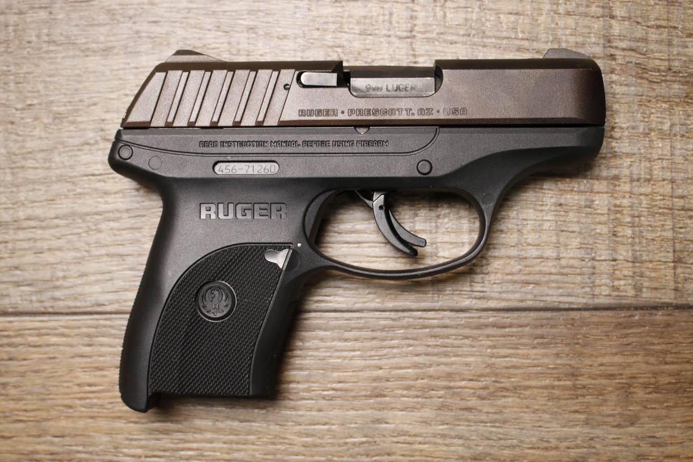 RUGER EC9S 9mm Police Trade-In Pistol (No Magazine)