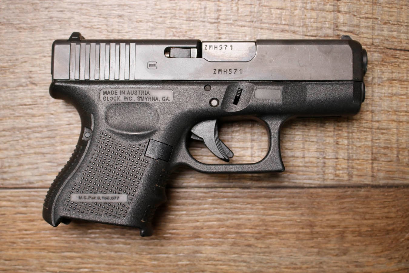 GLOCK 26 Gen 4 9mm Police Trade-In Pistol (No Magazine)