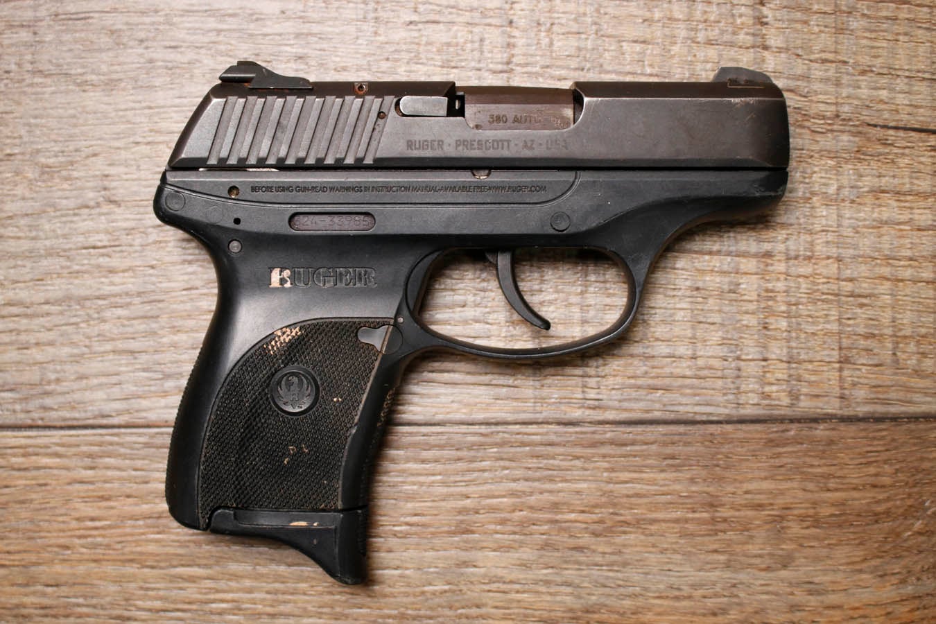 RUGER LC380 380 ACP Police Tarde-In Pistol with Holster