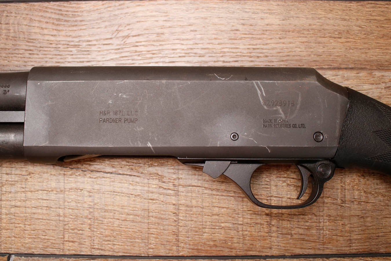 H AND R Pardner 12GA Police Trade-In Shotgun