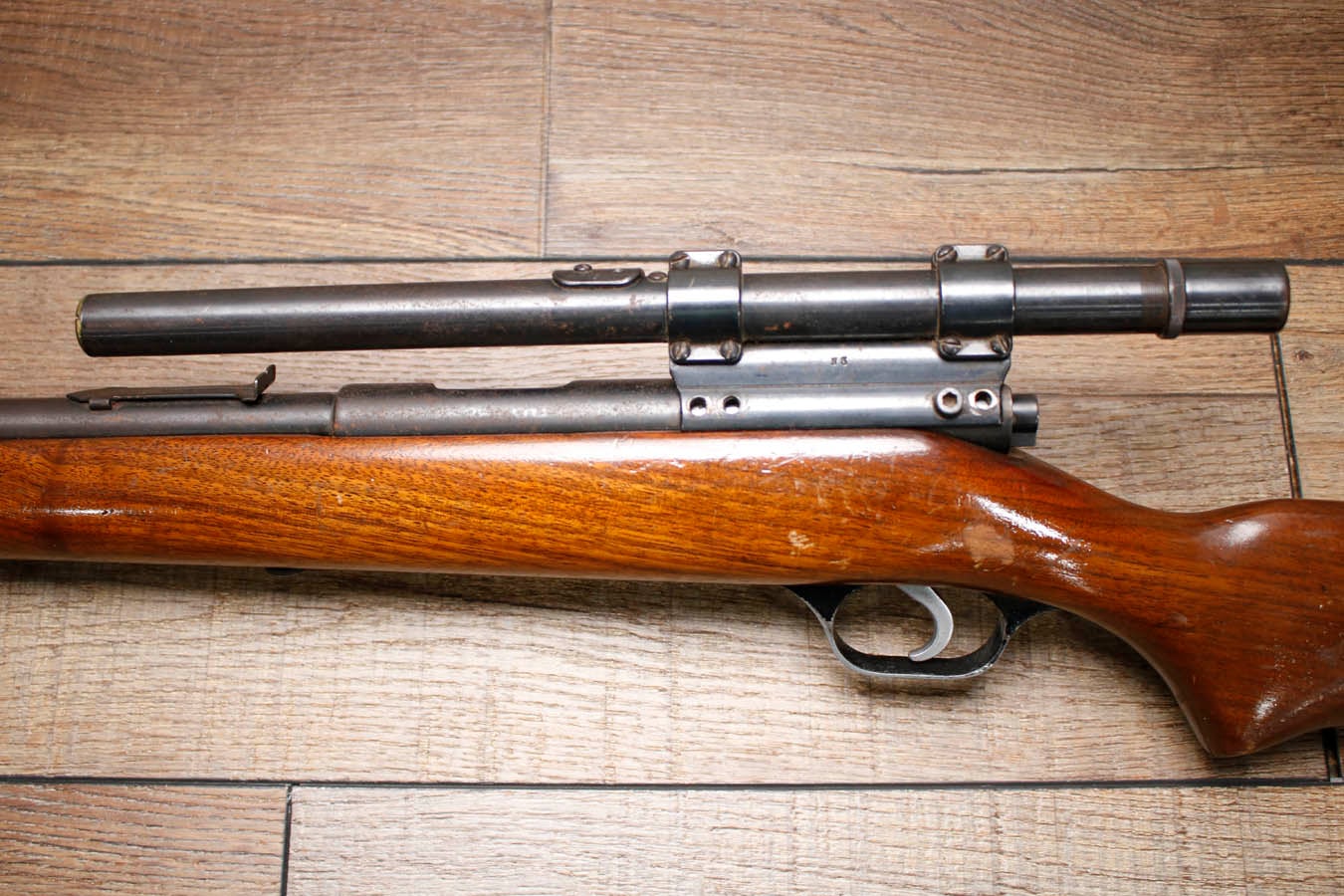 STEVENS 860 22 S,L,LR Police Trade-In Rifle with Scope