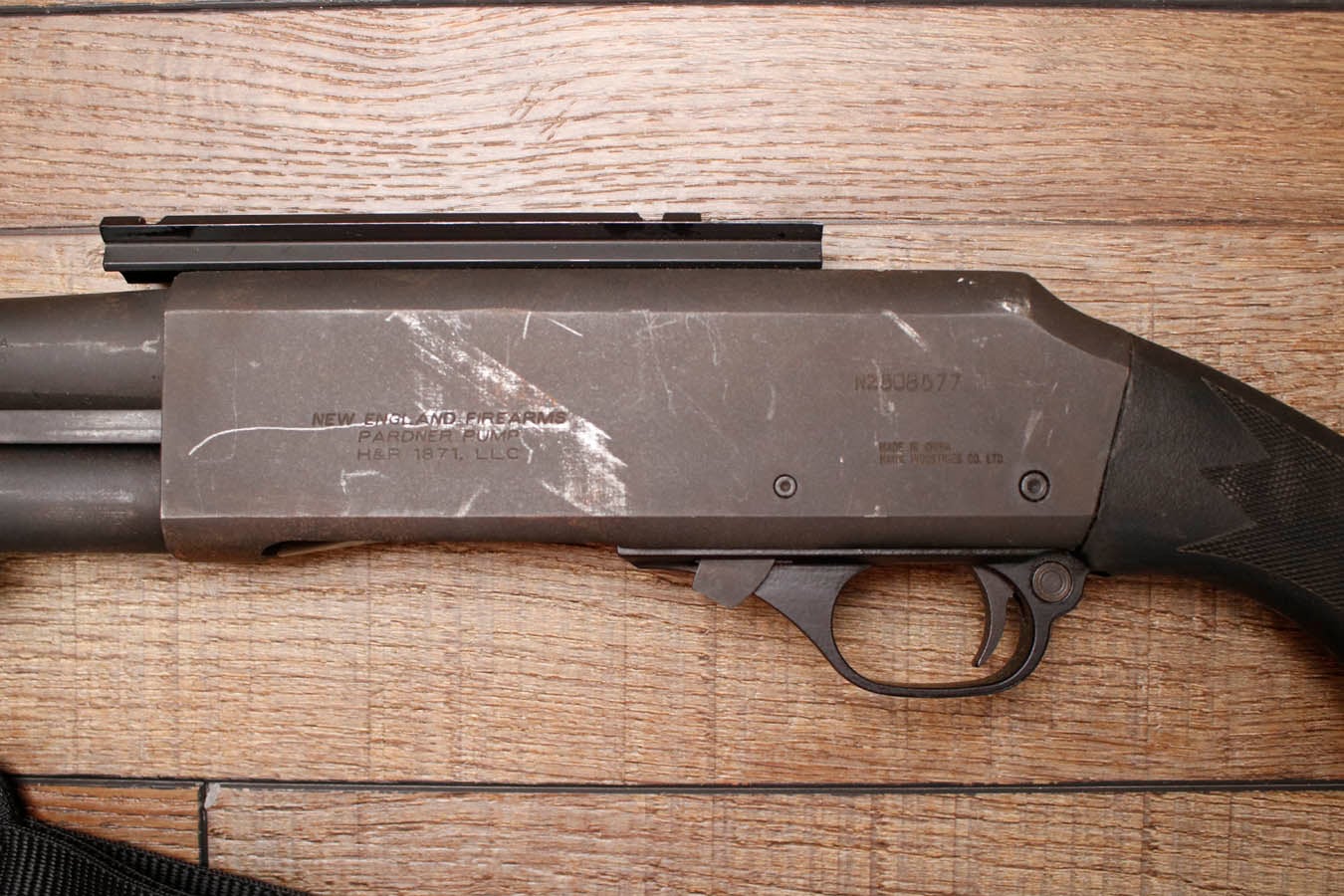 NEW ENGLAND FIREARMS Pardner 12GA Police Trade-In Shotgun