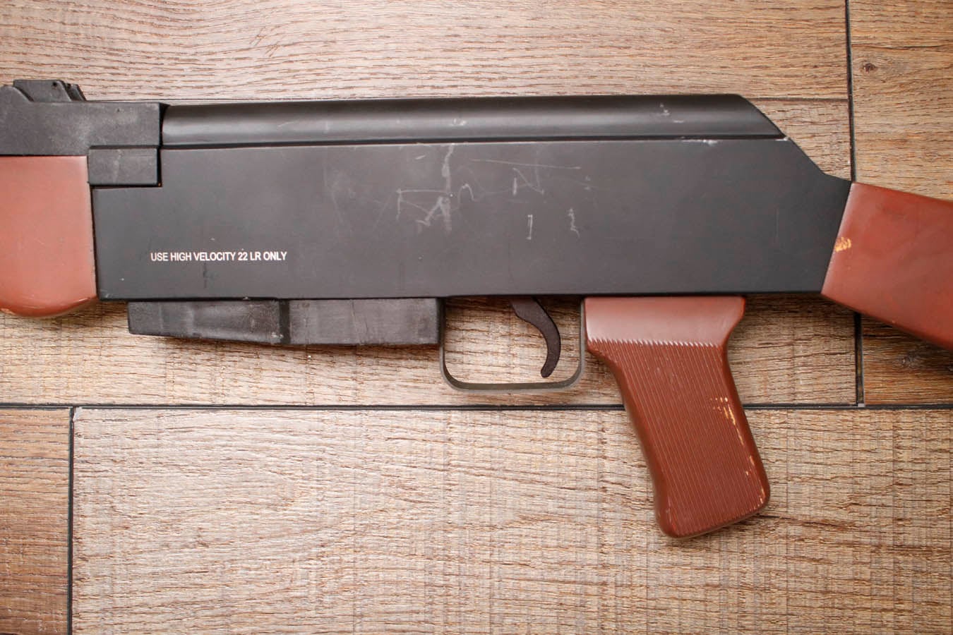 ROCK ISLAND ARMORY AK47/22 22LR Police Trade-In Rifle with Threaded Barrel (No Magazine)