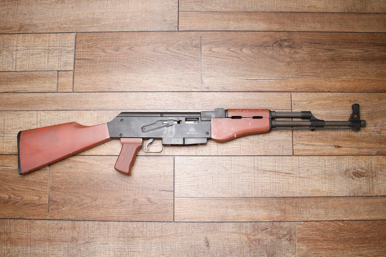 ROCK ISLAND ARMORY AK47/22 22LR Police Trade-In Rifle with Threaded Barrel (No Magazine)