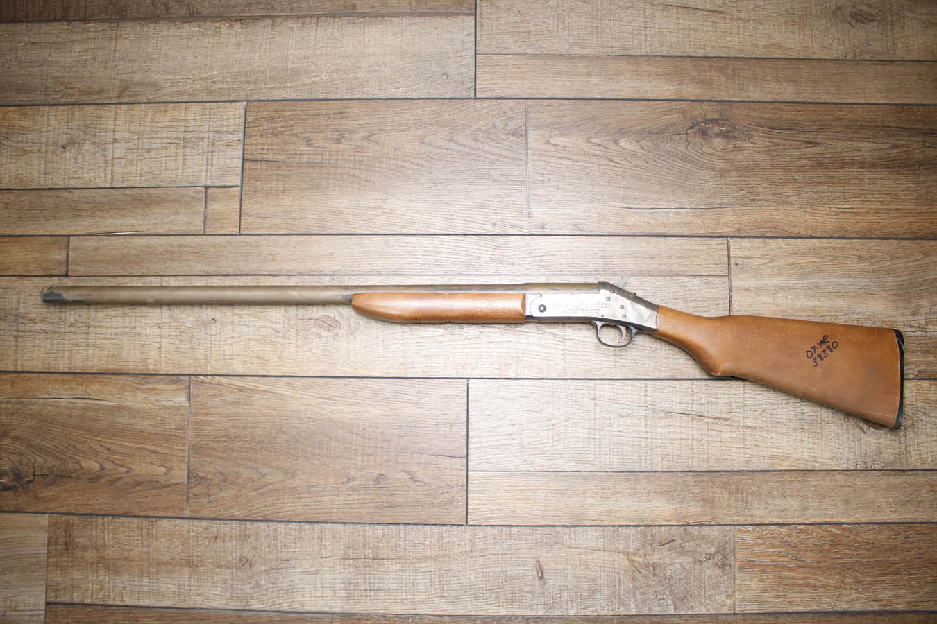 H AND R Topper 12GA Police Trade-In Shotgun