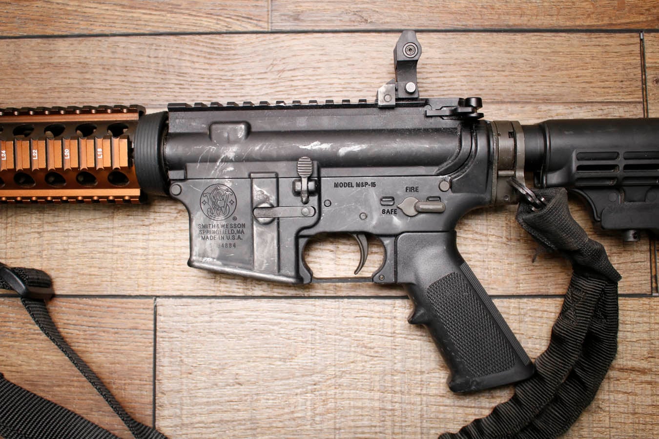 SMITH AND WESSON M&P-15 5.56mm Police Trade-In Rifle (No Magazine)