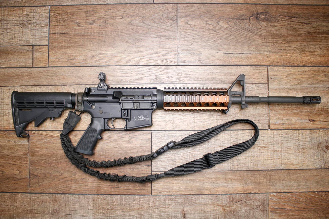 SMITH AND WESSON M&P-15 5.56mm Police Trade-In Rifle (No Magazine)