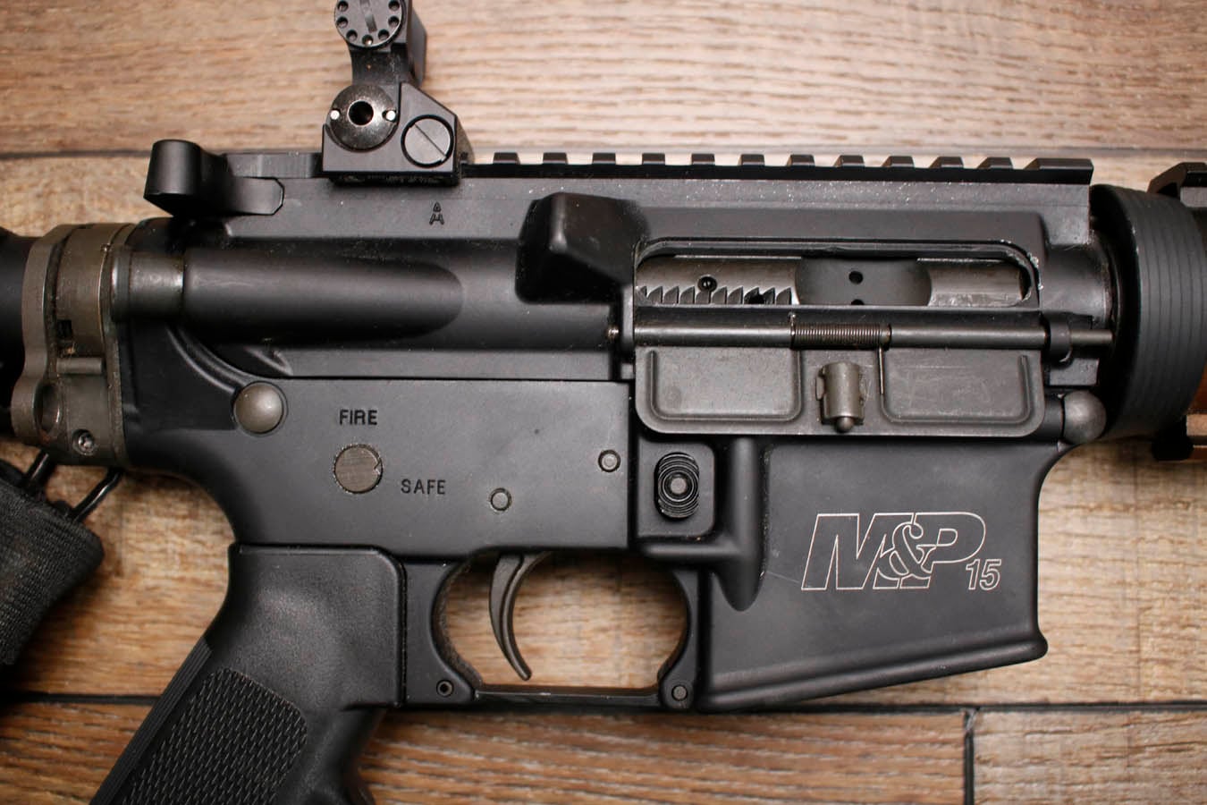 SMITH AND WESSON M&P-15 5.56mm Police Trade-In Rifle (No Magazine)
