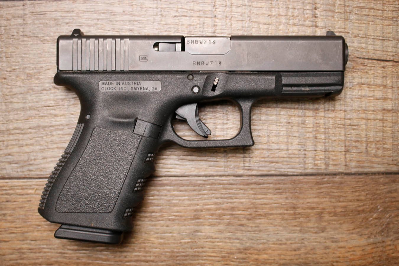 GLOCK 19 Gen3 9mm Police Trade-In Pistol