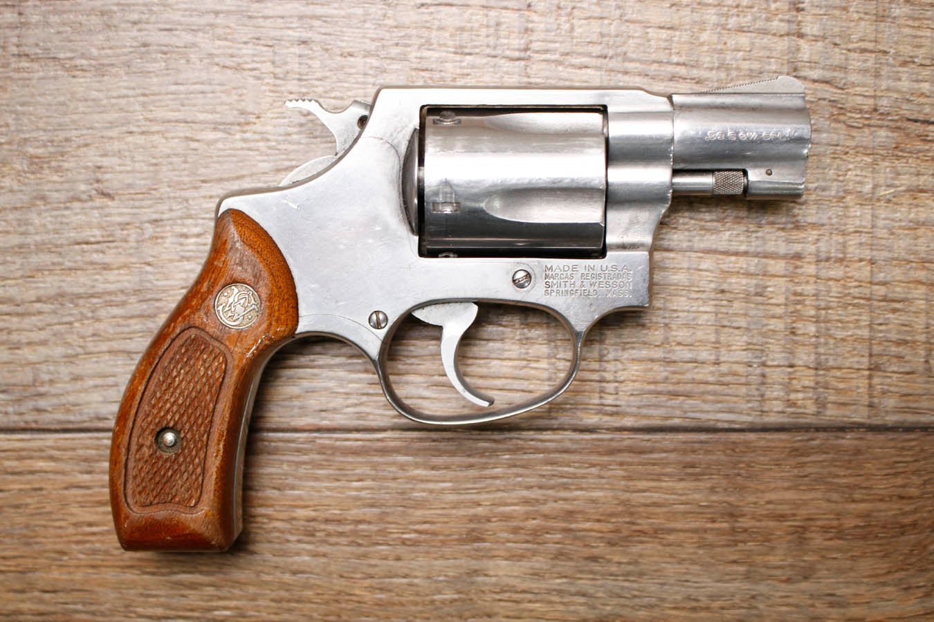 SMITH AND WESSON 60 38SW SPL Police Trade-In Revolver