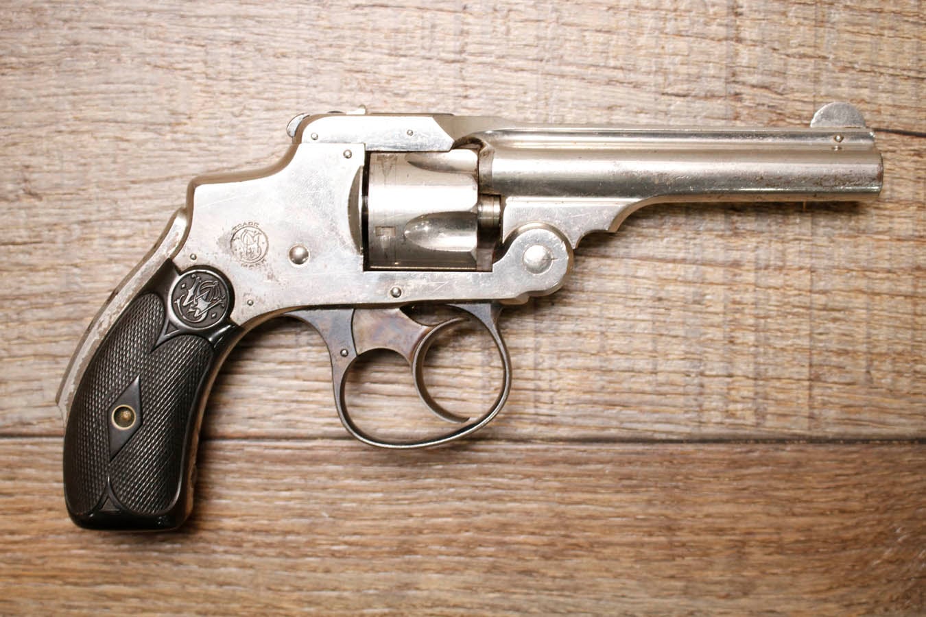 SMITH AND WESSON Top Break 32SW Police Trade-In Revolver