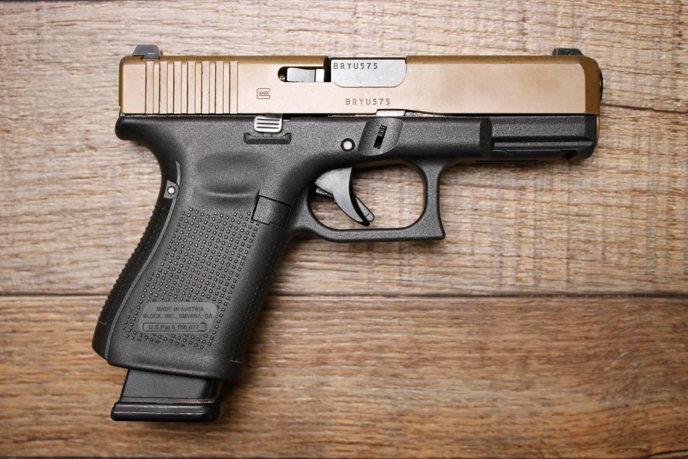 GLOCK 19 Gen5 9mm Police Trade-in Pistol with 19x Slide