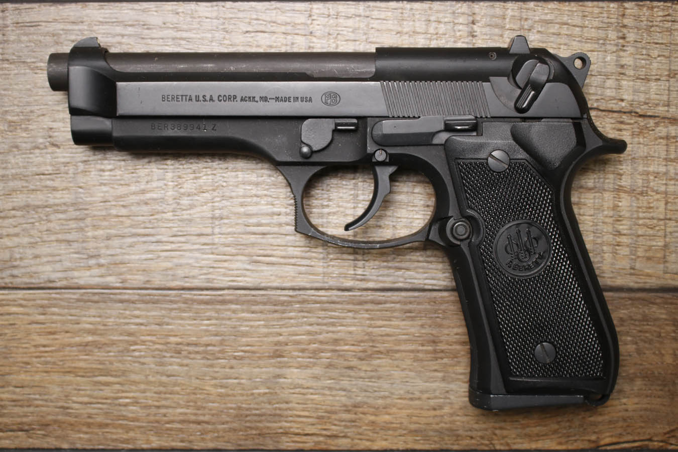 BERETTA 92FS 9mm Police Trade-In Pistol