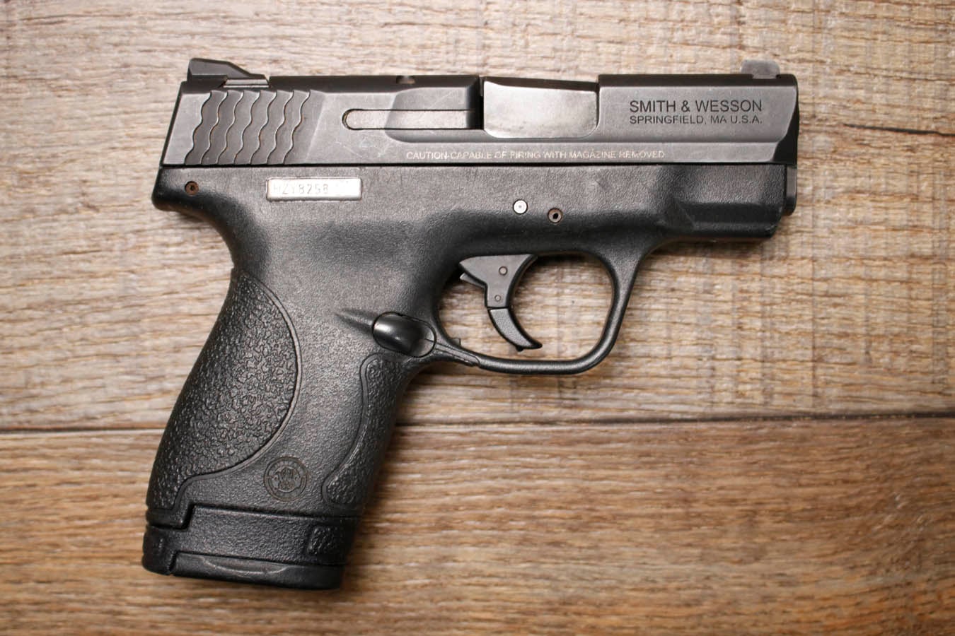 SMITH AND WESSON M&P9 Shield 9mm Police Trade-In Pistol