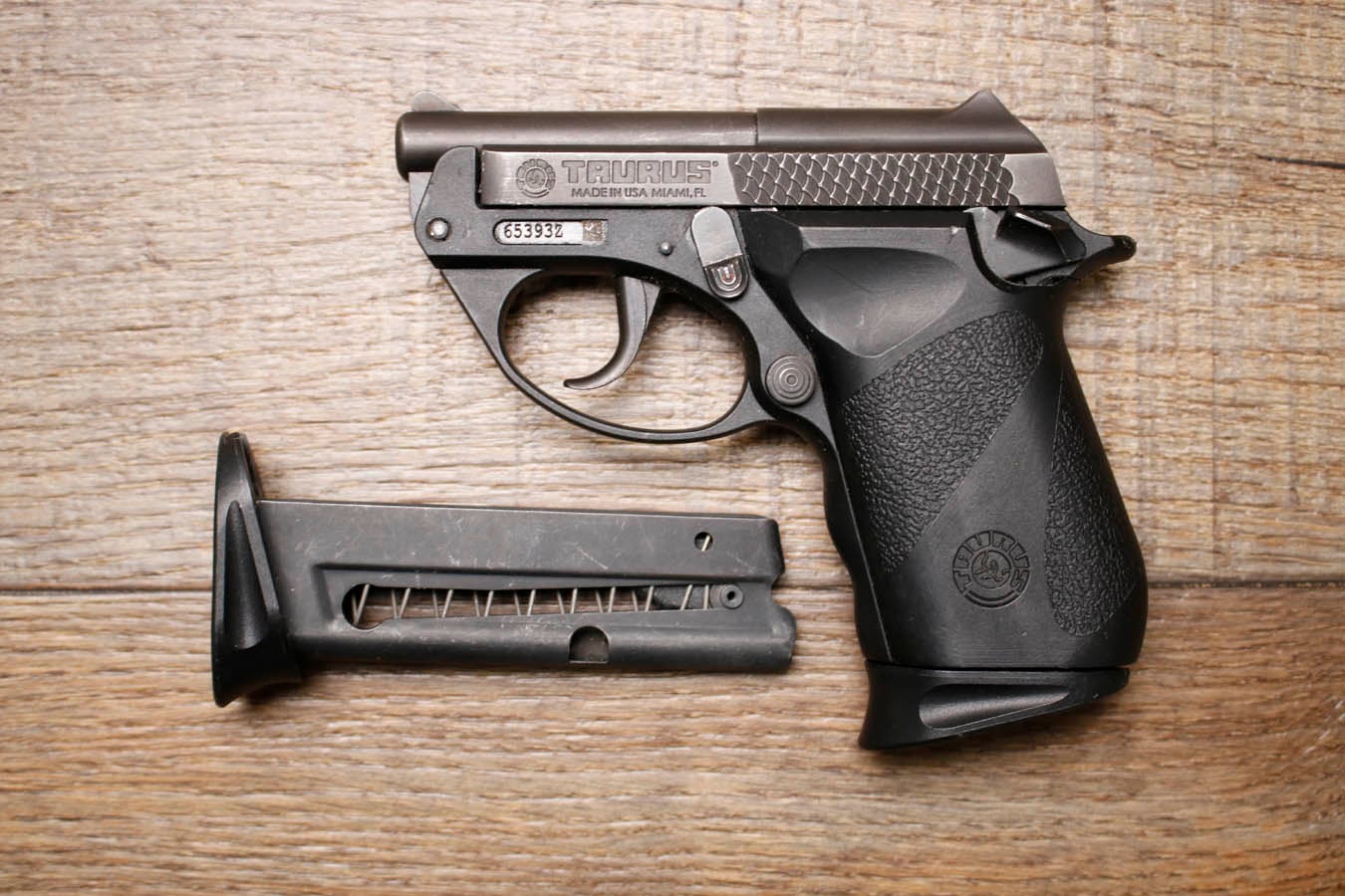 TAURUS PT-22 22 LR Police Trade-In Pistol with Two Magazines
