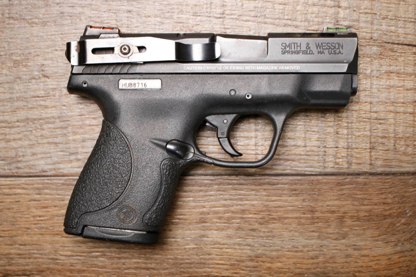 SMITH AND WESSON M&P9 Shield Performance Center 9mm Police Trade-in Pistol