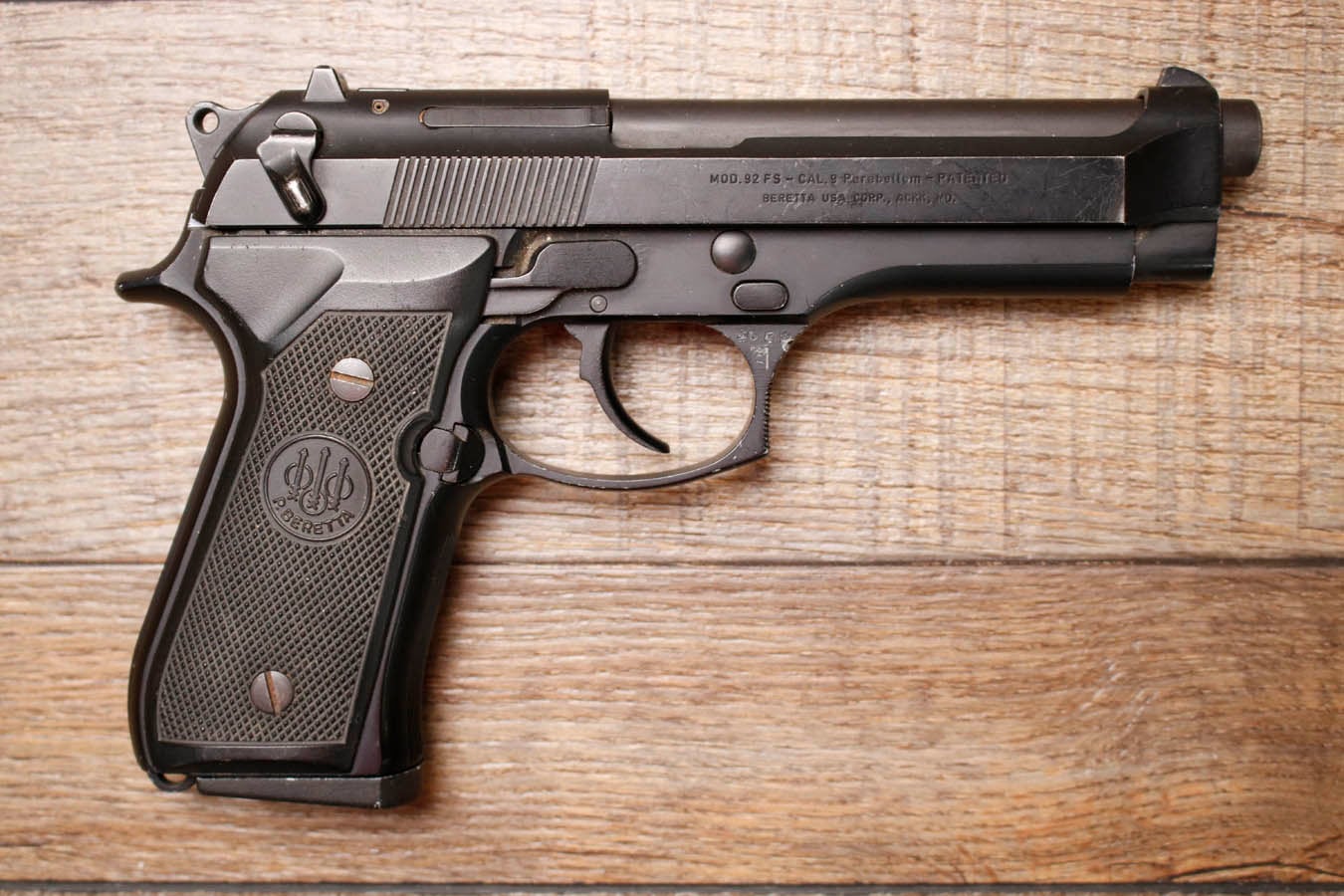 BERETTA 92FS 9mm Police Trade-In Pistol 